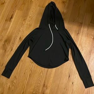 CVG Cropped Hooded Shirt - Small